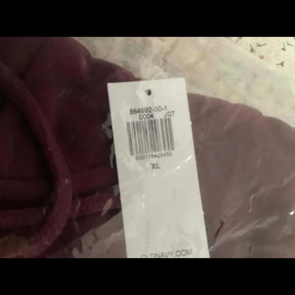 Old Navy Maroon Sweatshirt Sz XL - Picture 3 of 4